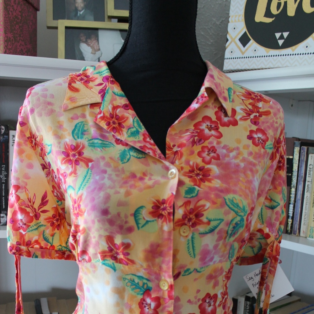 Print Short Sleeve top